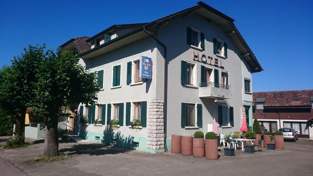 Hotel De La Gare, Vendlincourt Exteriör bild